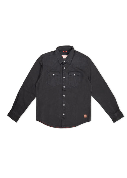 Fenceline Shirt Jacket - Black