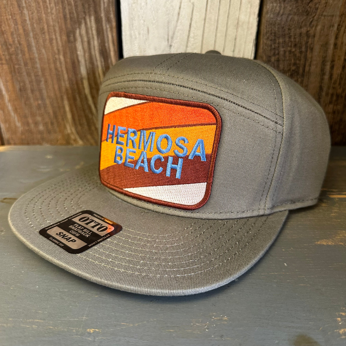 Hermosa Beach BLUE SUPREME HERMOSA 5 Panel High Crown Baseball Cap - N –  Wicked+