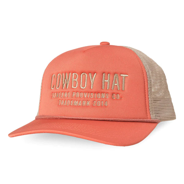 Cowboy Hat- Pink/Khaki