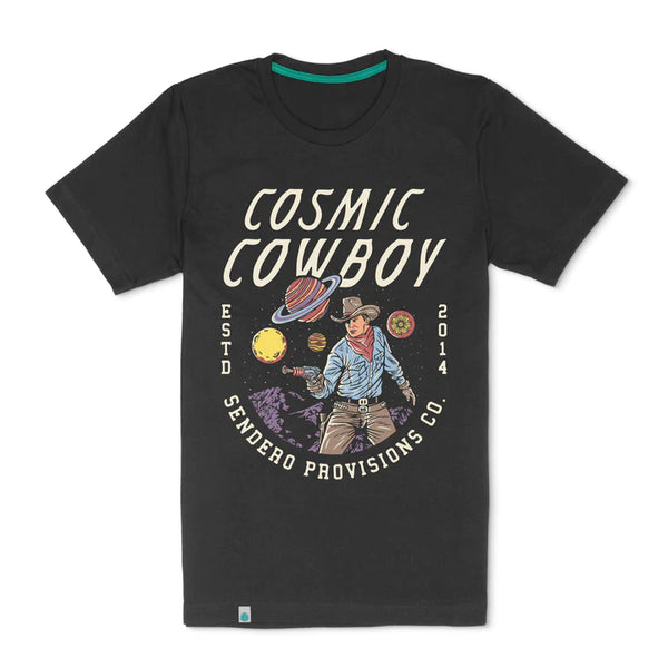COSMIC COWBOY T-Shirt - Asphalt