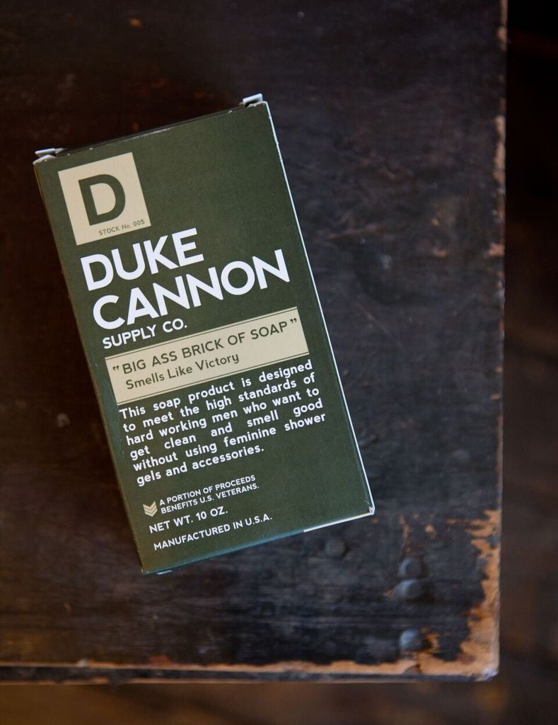 Big Ass Brick of Soap (Smells Like Victory) // Duke Cannon - Manly Man Co.