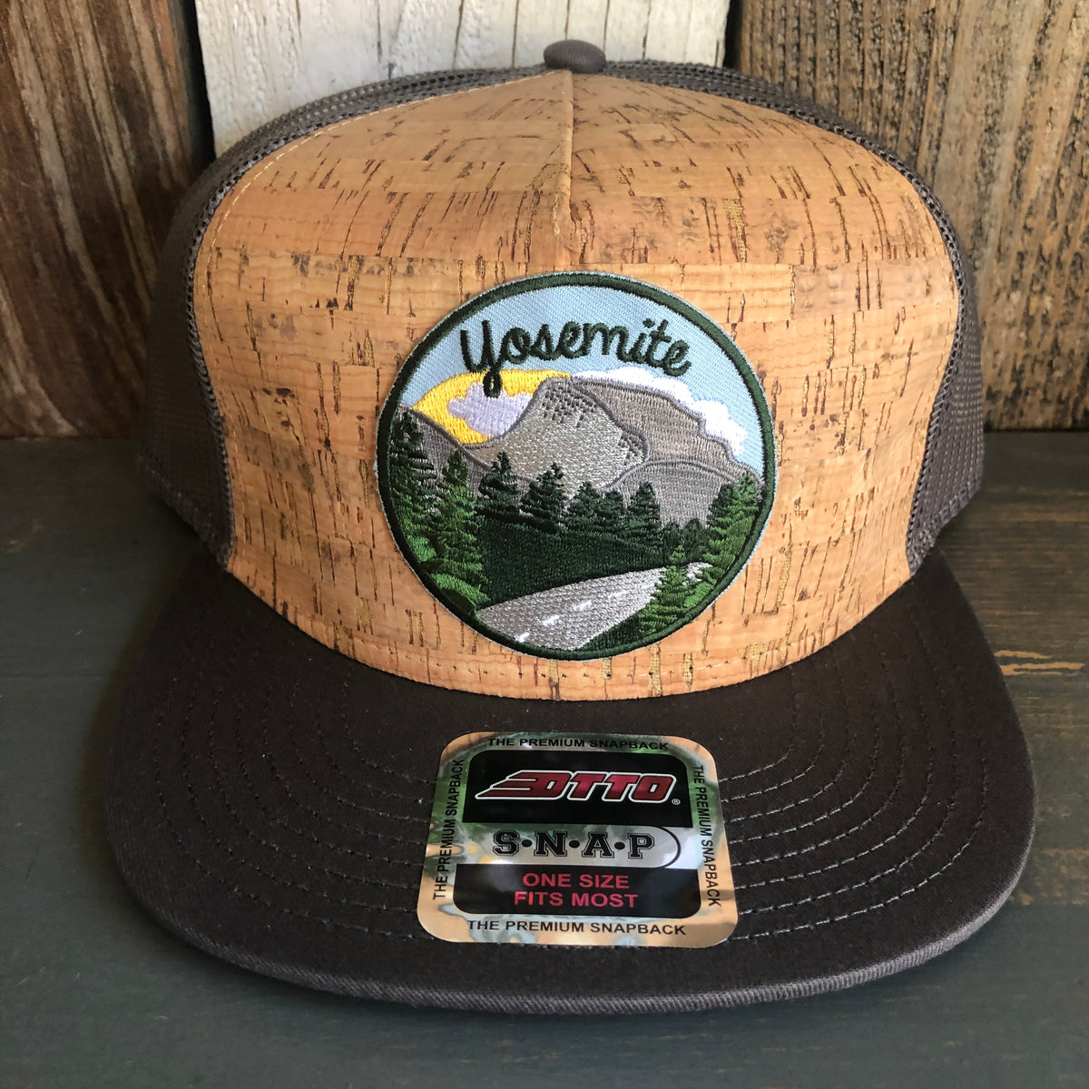 YOSEMITE NATIONAL PARK High Crown Trucker Hat - Olive – Wicked+