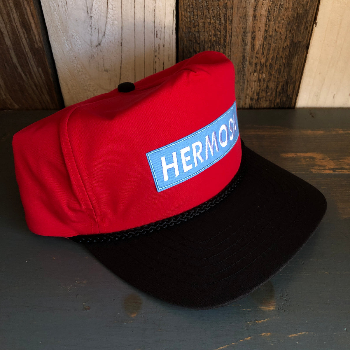 Hermosa Beach BLUE SUPREME HERMOSA 5 Panel High Crown Baseball Cap - N –  Wicked+