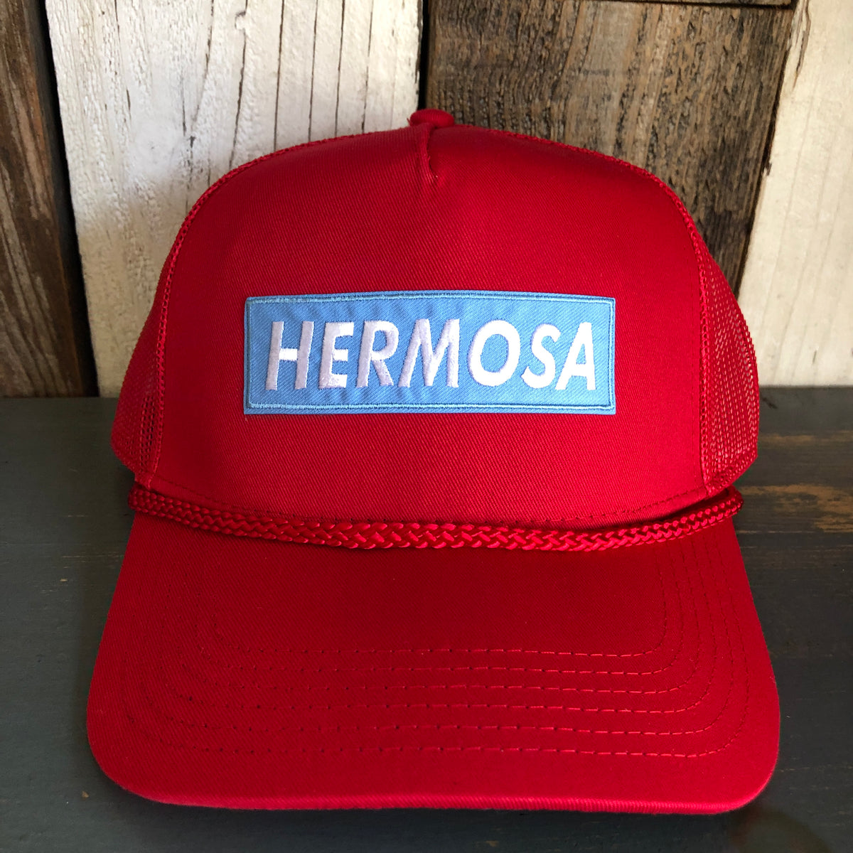 Hermosa Beach BLUE SUPREME HERMOSA 5 Panel High Crown Baseball Cap - N –  Wicked+