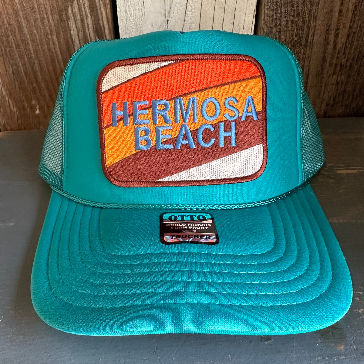 Hermosa Beach GOLF CARTS & YOGA PANTS High Crown Trucker