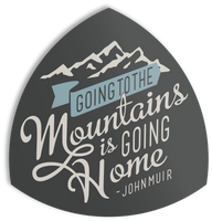 Going To the Mountains Sticker