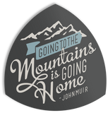 Going To the Mountains Sticker