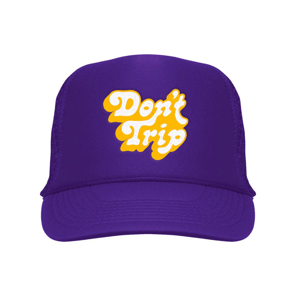 Don't Trip LA Trucker Hat - Purple