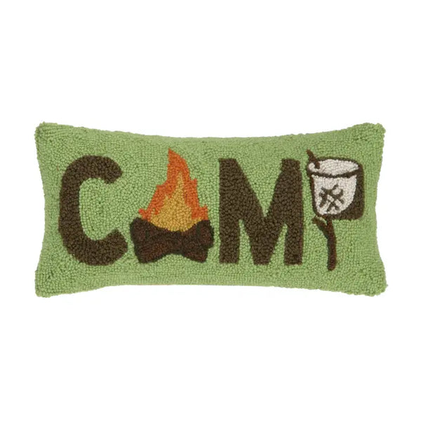 Camp Marshmallow 🏕 Hook Pillow