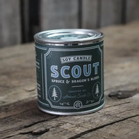 Scout | Spruce + Dragons Blood 8oz Soy Candle