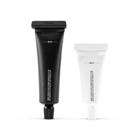 Refillable Toothpaste Tubes - Black/White