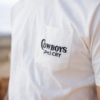 COWBOYS DON'T CRY T-Shirt - White White