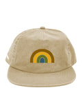 Rainbow Chenille Patch Grandpa Hat