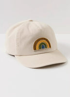 Rainbow Chenille Patch Grandpa Hat