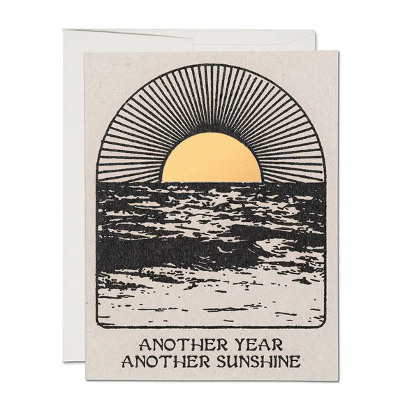 Another Year Another Sunshine :: Birthday Greeting Card