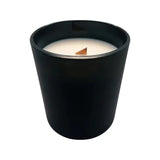 Whiskey Tobacco Wood Wick Candle | A Mustache, A Pipe || 7.3 oz