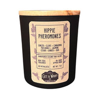 Hippie Pheromones | Patchouli Wood Wick Candle || 7.3 oz