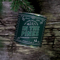 In the Pines | Evergreen + Cypress 8oz Soy Candle