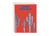 Happy Birthday :: Saguaro Cactus Greeting Card