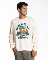Give A Hoot Crewneck Sweatshirt