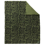 High Desert Wildflowers High Pile Fleece Throw- Fern