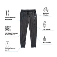 Bayside Performance Jogger - Black