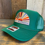 Hermosa Beach MUY HERMOSA High Crown Trucker Hat - Kelly Green