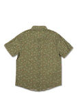 California Short Sleeve Button Up Shirt - Green