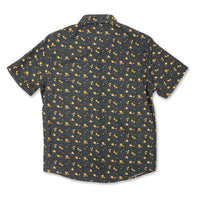 Poppy Short Sleeve Button Up Shirt - Navy