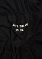 Don't Tread on Me Pocket Tee - Black