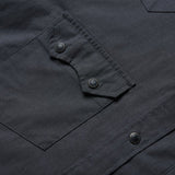 Crosscut Snapshirt : Long Sleeve Shirt :: Midnight Chambray