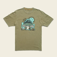 Daydream Believer Cotton T-Shirt - Olive