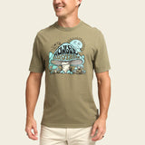 Daydream Believer Cotton T-Shirt - Olive