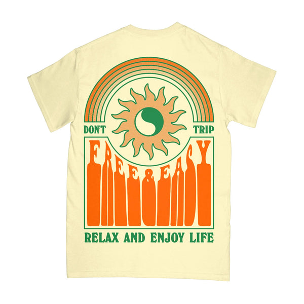 SOLAR RETURN SS TEE - Mellow Yellow