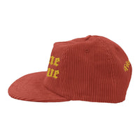 F&E X BOB MARLEY ONE LOVE FAT CORDUROY SNAPBACK HAT - Brick