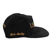 F&E X BOB MARLEY LEGEND FAT CORDUROY SNAPBACK HAT - Black