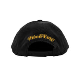 F&E X BOB MARLEY LEGEND FAT CORDUROY SNAPBACK HAT - Black