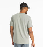 Men's Bamboo Flex Pocket Tee - Heather Agave Green