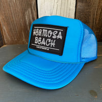 Hermosa Beach ROPER Trucker Hat - Neon Blue