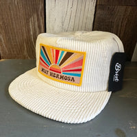 Hermosa Beach MUY HERMOSA Vintage Corduroy Hat - Beige