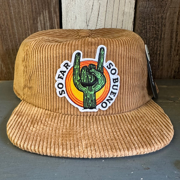 SO FAR :: SO BUENO Vintage Corduroy Hat - Khaki