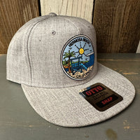 Hermosa Beach SHOREFRONT 6-Panel Mid Profile Snapback Hat - Grey