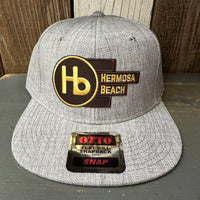 Hermosa Beach THE NEW STYLE 6-Panel Mid Profile Snapback Hat - Grey