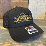 Hermosa Beach ARE YOU ESTABLISHED? - 6 Panel Low Profile Baseball Cap - Black