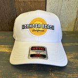 Hermosa Beach HIGH HEAT - 6 Panel Low Profile Baseball Cap - White