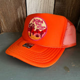 JOSHUA TREE NATIONAL PARK High Crown Trucker Hat - Orange