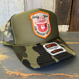 SMOKEY BEAR :: ONLY YOU CAN PREVENT WILDFIRES :: Trucker Hat - Camouflage/Olive