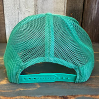 Hermosa Beach MUY HERMOSA Trucker Hat - Cactus Green