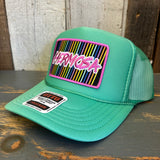 Hermosa Beach HERMOSA'84 Trucker Hat - Cactus Green