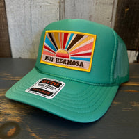 Hermosa Beach MUY HERMOSA Trucker Hat - Cactus Green